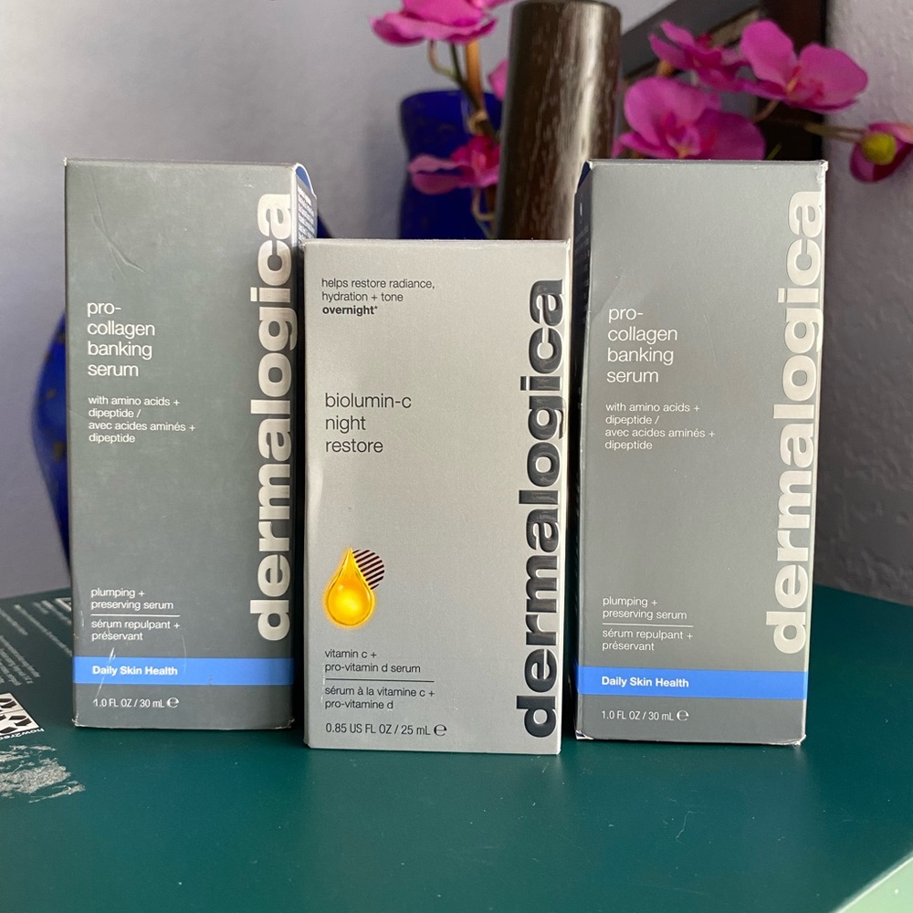 Dermalogica Biolumin C & Collagen Serums (3)
